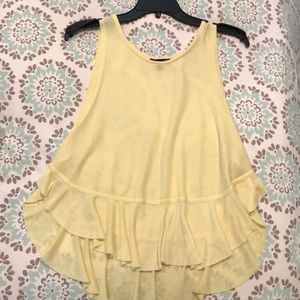 Yellow tank top